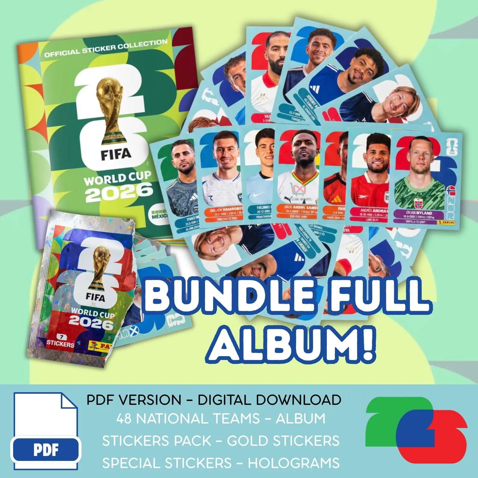 FIFA World Cup 2026 - Digital Sticker Collection