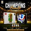 FIFA World Cup 2026 – Champions Bundle Trophy + Football Collector Gift Set