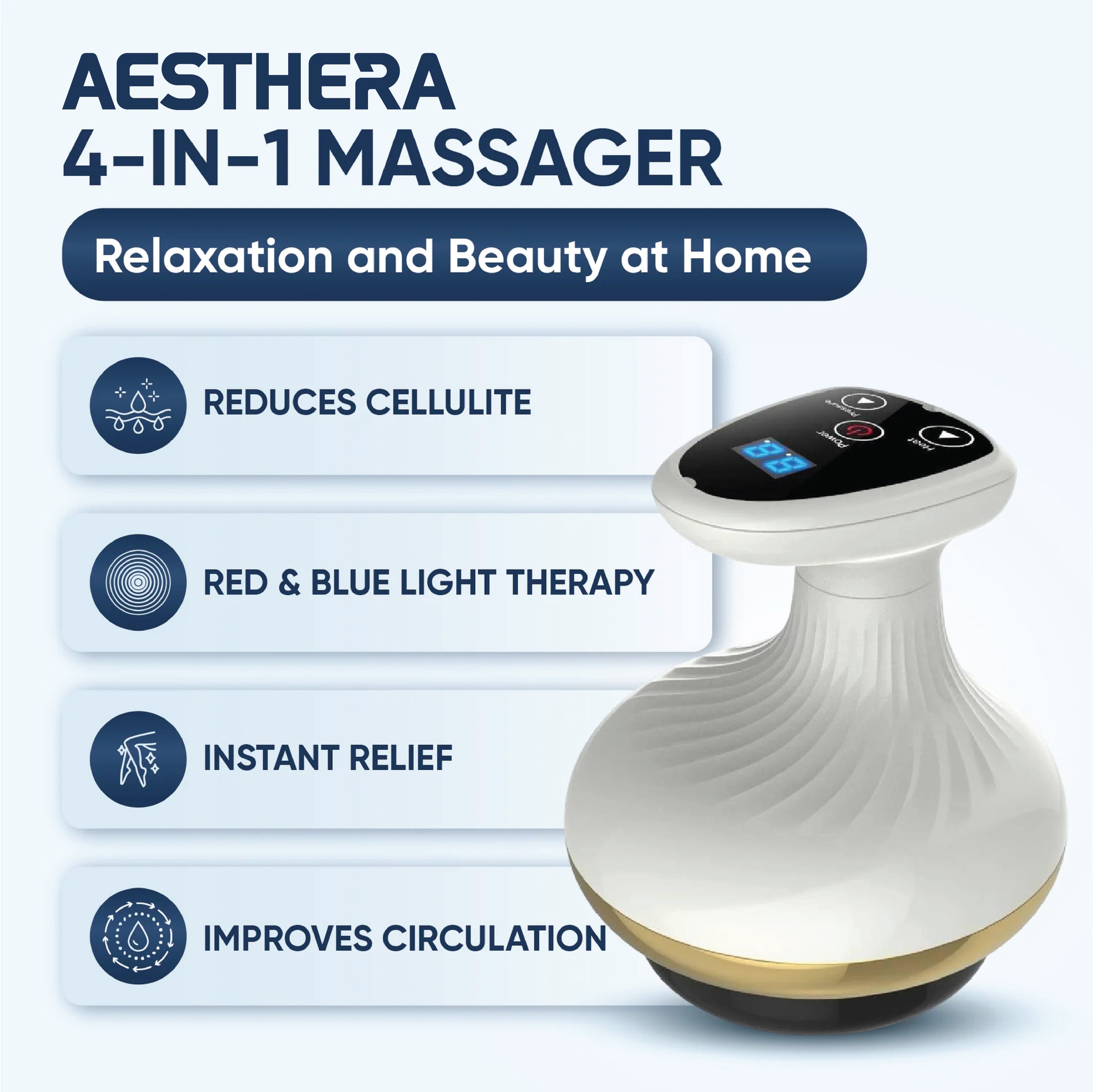 AESTHERA PRO Sculpt Glow™ — Advanced Skin Firming & Toning Device
