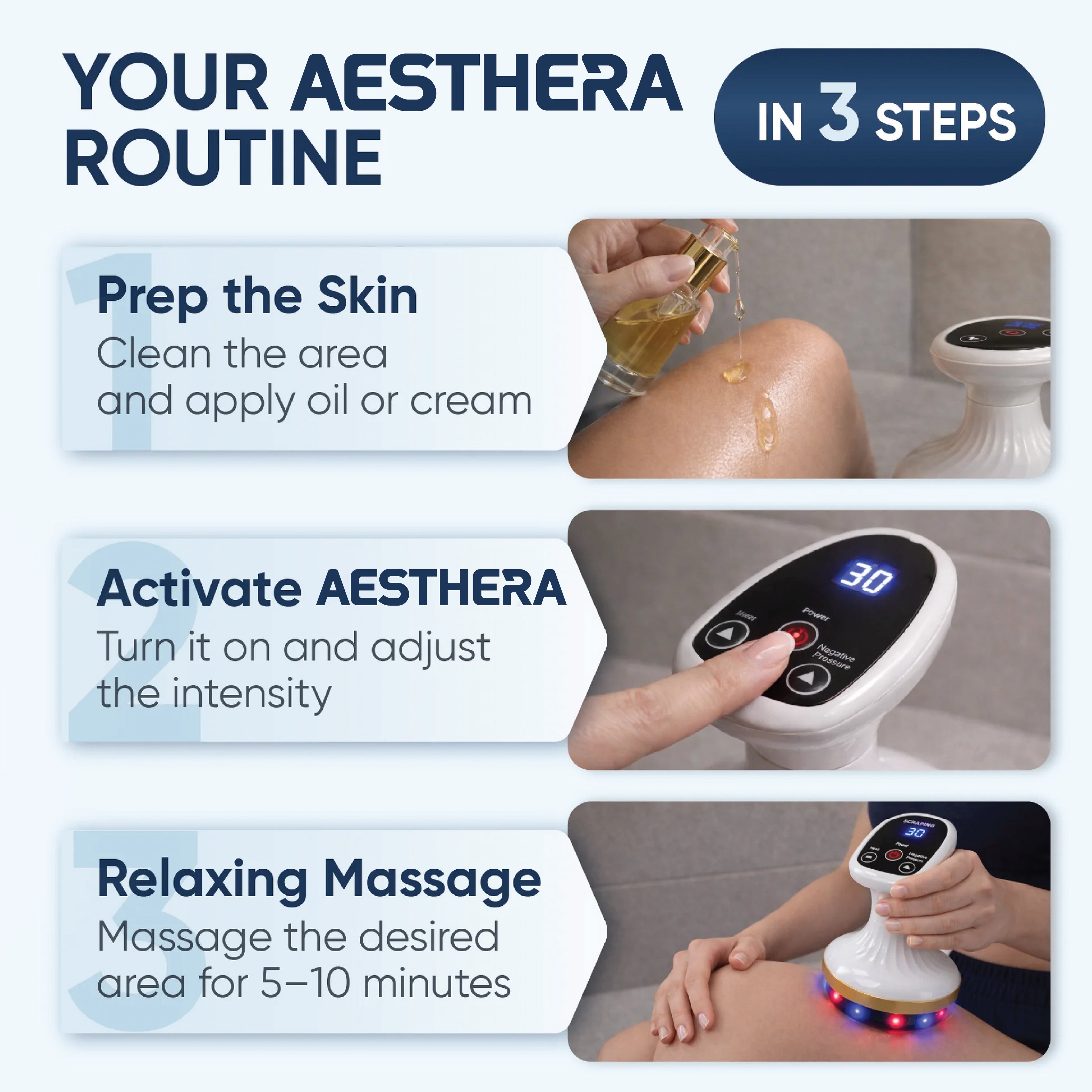 AESTHERA PRO Sculpt Glow™ — Advanced Skin Firming & Toning Device